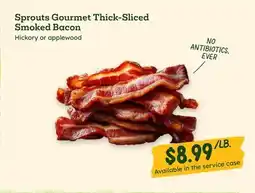 Sprouts Farmers Market Sprouts Gourmet Thick-Sliced Smoked Bacon offer