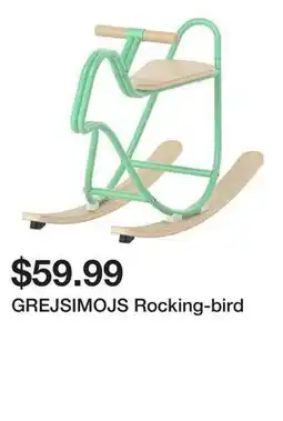Ikea GREJSIMOJS Rocking-bird offer