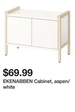 Ikea EKENABBEN Cabinet, aspen/white offer