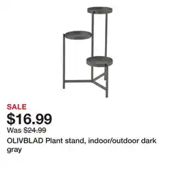 Ikea OLIVBLAD Plant stand, indoor/outdoor dark gray offer