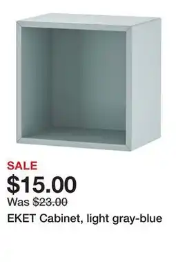 Ikea EKET Cabinet, light gray-blue offer