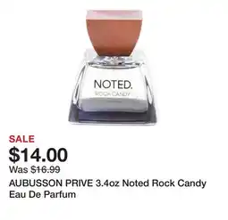 Marshalls AUBUSSON PRIVE 3.4oz Noted Rock Candy Eau De Parfum offer