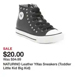 Marshalls NATURINO Leather Ylfas Sneakers (Toddler Little Kid Big Kid) offer