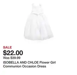 Marshalls ISOBELLA AND CHLOE Flower Girl Communion Occasion Dress offer