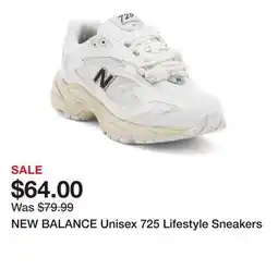 Marshalls NEW BALANCE Unisex 725 Lifestyle Sneakers offer