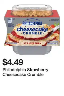Wegmans Philadelphia Strawberry Cheesecake Crumble offer