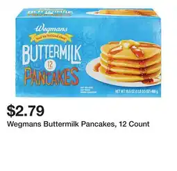 Wegmans Wegmans Buttermilk Pancakes, 12 Count offer