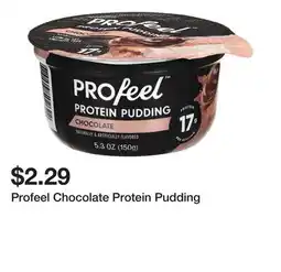 Wegmans Profeel Chocolate Protein Pudding offer