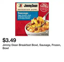 Wegmans Jimmy Dean Breakfast Bowl, Sausage, Frozen, Bowl offer