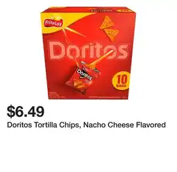 Wegmans Doritos Tortilla Chips, Nacho Cheese Flavored offer