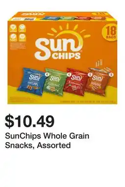 Wegmans SunChips Whole Grain Snacks, Assorted offer