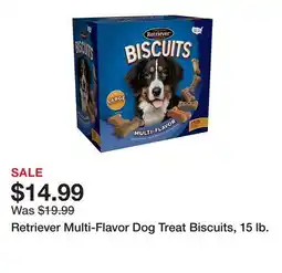 Tractor Supply Company Retriever Multi-Flavor Dog Treat Biscuits, 15 lb offer