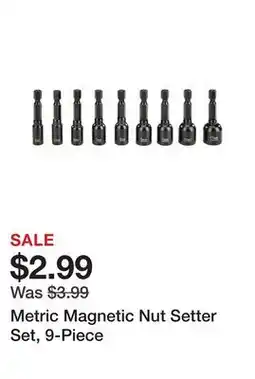 Harbor Freight Tools Metric Magnetic Nut Setter Set, 9-Piece offer