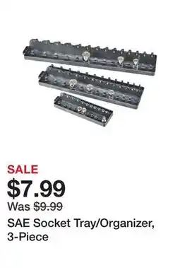 Harbor Freight Tools SAE Socket Tray/Organizer, 3-Piece offer