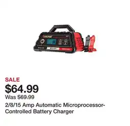 Harbor Freight Tools 2/8/15 Amp Automatic Microprocessor-Controlled Battery Charger offer