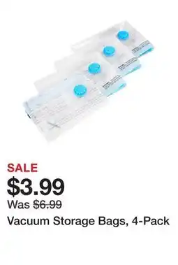 Harbor Freight Tools Vacuum Storage Bags, 4-Pack offer