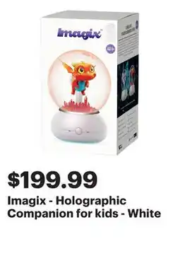 Best Buy Imagix - Holographic Companion for kids - White offer