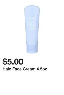 Five Below Hale Face Cream 4.5oz offer
