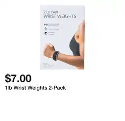 Five Below 1lb Wrist Weights 2-Pack offer