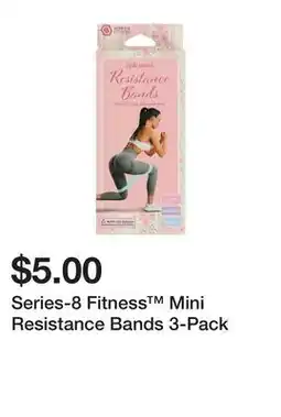 Five Below Series-8 Fitness Mini Resistance Bands 3-Pack offer