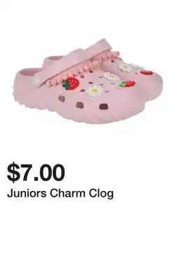 Five Below Juniors Charm Clog offer