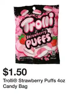 Five Below Trolli Strawberry Puffs 4oz Candy Bag offer