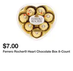 Five Below Ferrero Rocher Heart Chocolate Box 8-Count offer