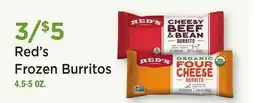 Heinen's Red's Frozen Burritos offer