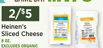 Heinen's Heinen's Sliced Cheese offer