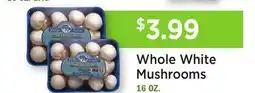 Heinen's Whole White Mushrooms offer