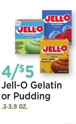 Heinen's Jell-O Gelatin or Pudding offer