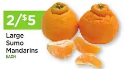 Heinen's Large Sumo Mandarins offer