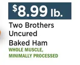 Heinen's Two Brothers Uncured Baked Ham offer