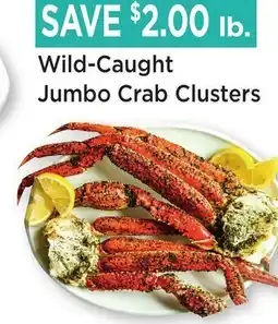 Heinen's Wild-Caught Jumbo Crab Clusters offer