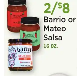 Heinen's Barrio or Mateo Salsa offer