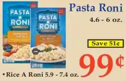 Market Basket Pasta Roni offer