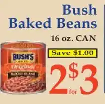 Market Basket Bush Baked Beans offer
