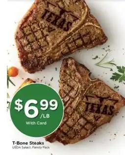 Kroger T-Bone Steaks offer