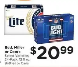 Kroger Bud, Miller or Coors offer