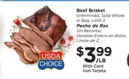 Kroger Beef Brisket offer