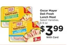 Kroger Oscar Mayer Deli Fresh Lunch Meat offer