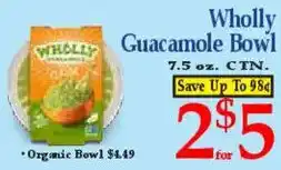 Market Basket Wholly Guacamole Bowl offer