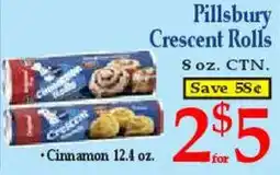 Market Basket Pillsbury Crescent Rolls offer