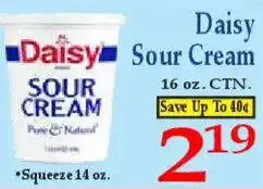 Market Basket Daisy Sour Cream offer