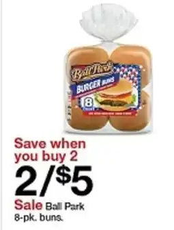 Target Ball Park buns offer