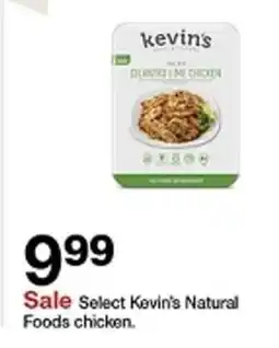 Target Kevin's Natural Foods chicken offer
