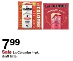 Target Sale La Colombe offer