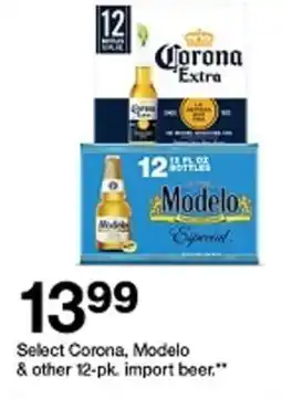 Target Corona and Modelo offer