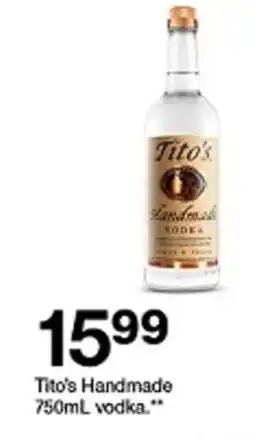 Target Tito's Handmade offer