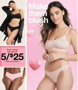 Target Auden panties offer